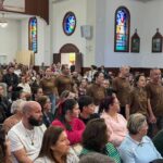 Igreja Matriz fica lotada no dia de São Roque em Morro da Fumaça