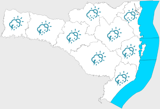 Confira a previsão do tempo para esta quarta-feira (12)