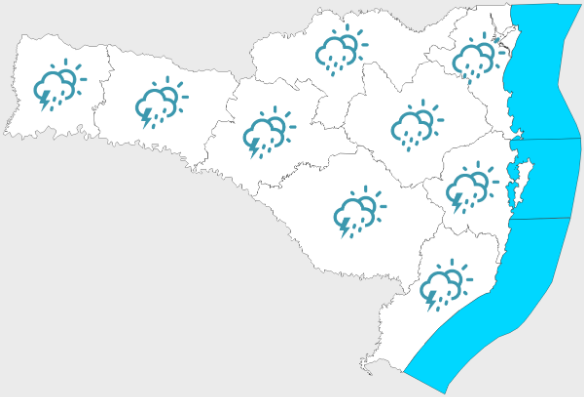 Confira a previsão do tempo para esta terça-feira (4)