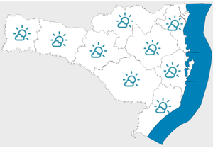 Confira a previsão do tempo para este sábado (22)