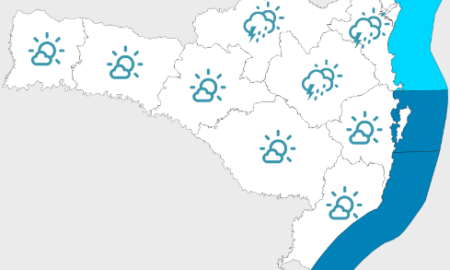 Confira a previsão do tempo para esta segunda-feira (10)