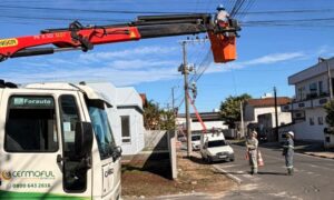Cermoful inicia Operação Limpa Fios no bairro Presidente Vargas