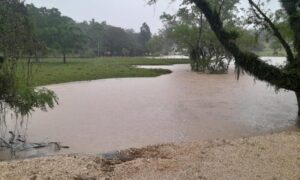 Chuva provoca pontos de alagamento e elevação de rios em Morro da Fumaça
