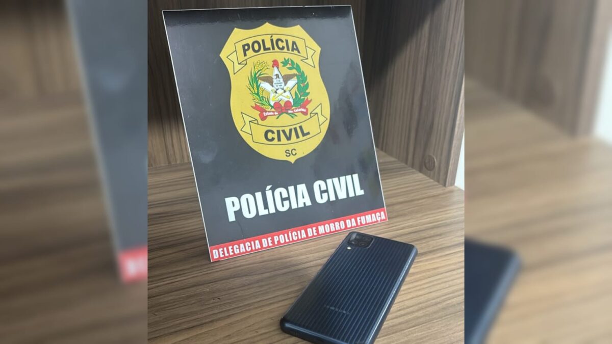 Delegacia de Polícia de Morro da Fumaça recupera aparelho celular furtado