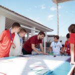 Dia da Família marca inauguração de quadra esportiva no Centro Educacional Davi 9 Dia da Família marca inauguração de quadra esportiva no Centro Educacional Davi