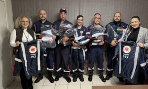 Saúde fumacense entrega novos uniformes aos profissionais do Samu