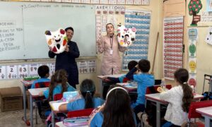 Alunos da rede municipal recebem orientações sobre cuidados com a saúde bucal 