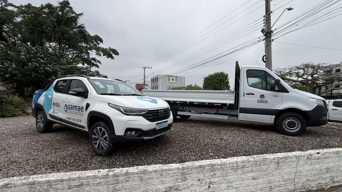 Morro da Fumaça avança na renovação da frota municipal com dois novos veículos