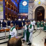 Padre Daniel Zilli concelebra missa no Santuário Nacional de Nossa Senhora Aparecida
