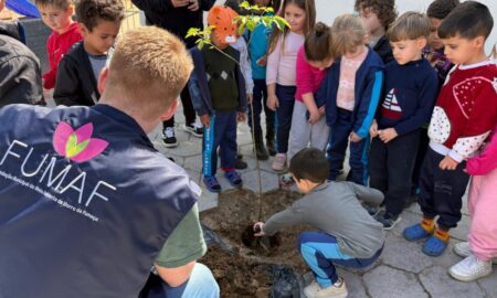 Semana do Dia da Árvore: Fumaf mobiliza alunos da rede municipal em ações de educação ambiental