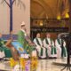 Padre Daniel Zilli concelebra missa no Santuário Nacional de Nossa Senhora Aparecida