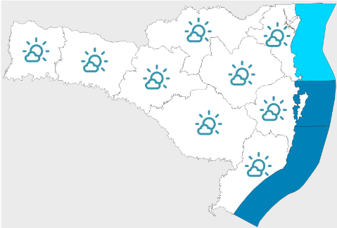 Confira a previsão do tempo para esta quinta-feira (24)