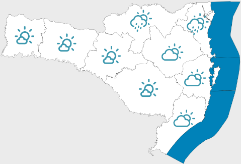 Confira a previsão do tempo para esta quarta-feira (23)