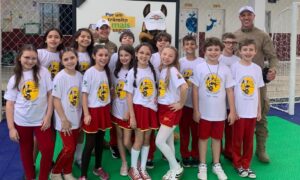 Alunos do 4º ano do Centro Educacional Davi concluem programa de educação para o trânsito