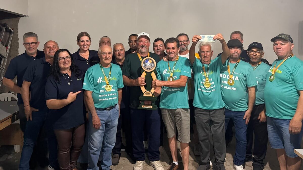 Copa Cermoful de Bocha consagra Jazida Bellareia campeã de 2026
