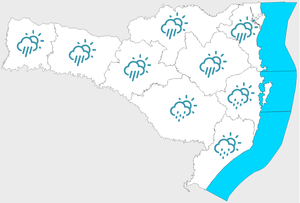 Confira a previsão do tempo para esta segunda-feira (5)