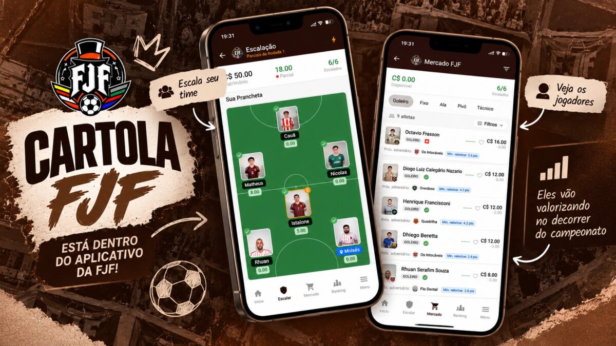 Cartola FJF: torcida ganha nova forma de acompanhar e participar da competição