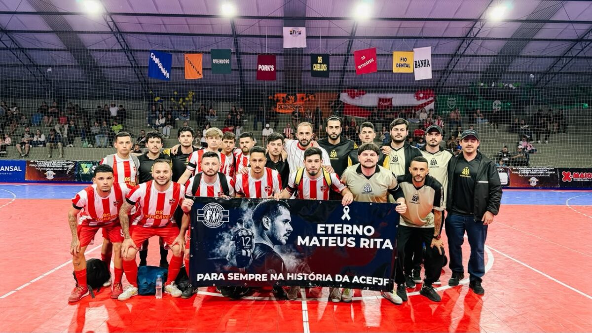 Os Cabeludos e Camisinha vencem na 2ª rodada da FJF em noite marcada por homenagens a Mateus Rita