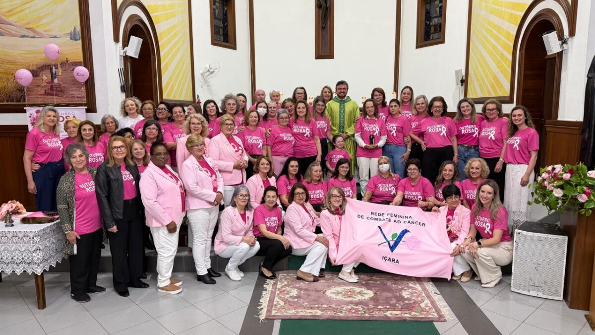 Igreja Matriz São Roque recebe Missa do Outubro Rosa