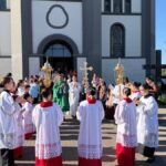 Missa com as Crianças lota Igreja Matriz São Roque em Morro da Fumaça