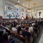 Missa com as Crianças lota Igreja Matriz São Roque em Morro da Fumaça