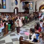 Missa com as Crianças lota Igreja Matriz São Roque em Morro da Fumaça