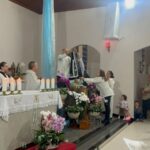 Eleitas rainha e princesas da Festa de Nossa Senhora Aparecida de Mina Fluorita
