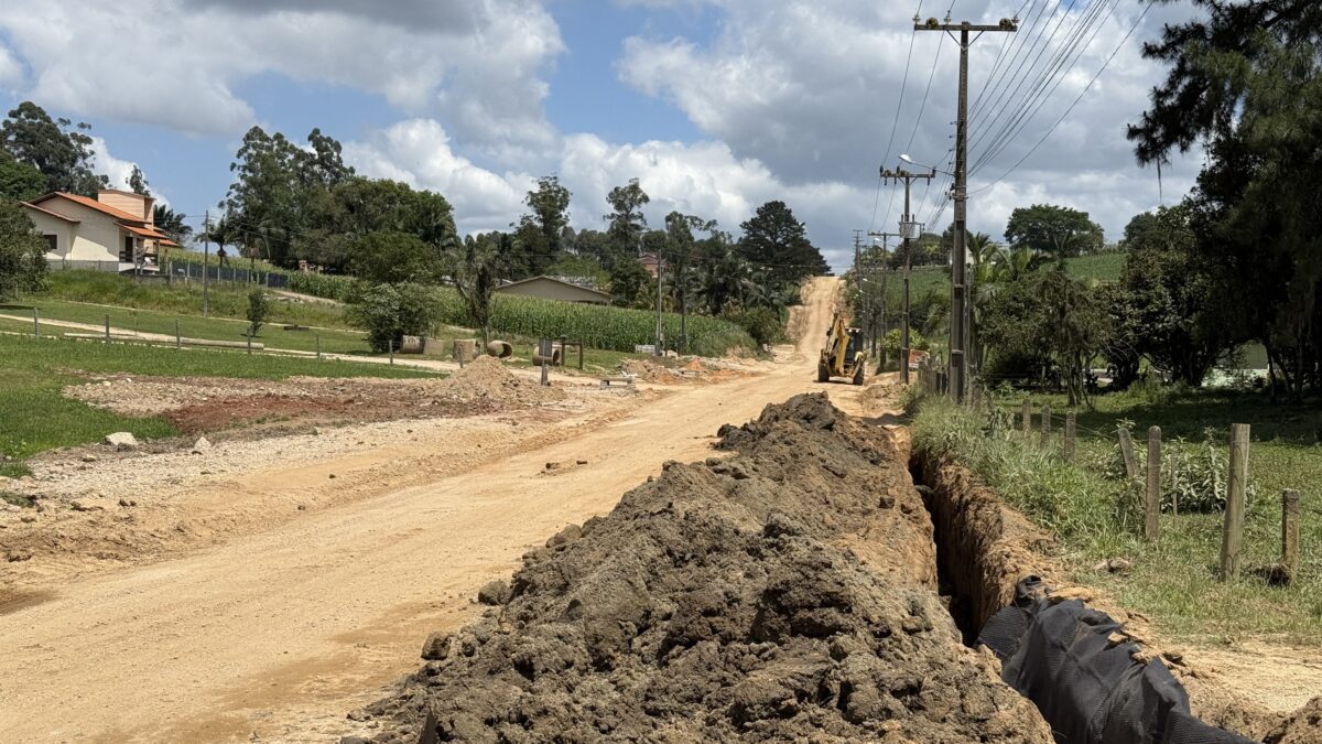 Pavimentação da Rodovia Tranquilo Sartor entra na reta final em Morro da Fumaça