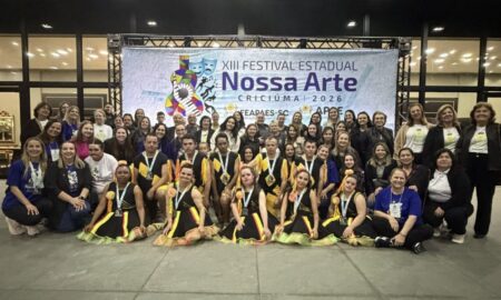 Apae de Morro da Fumaça participa do XIII Festival Estadual Nossa Arte