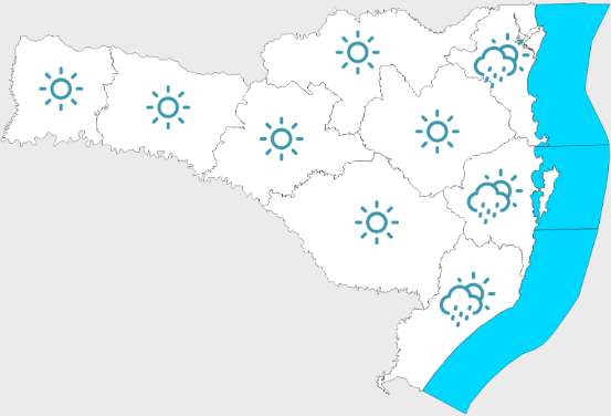 Confira a previsão do tempo para esta terça-feira (20)